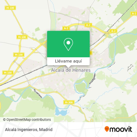 Mapa Alcalá Ingenieros