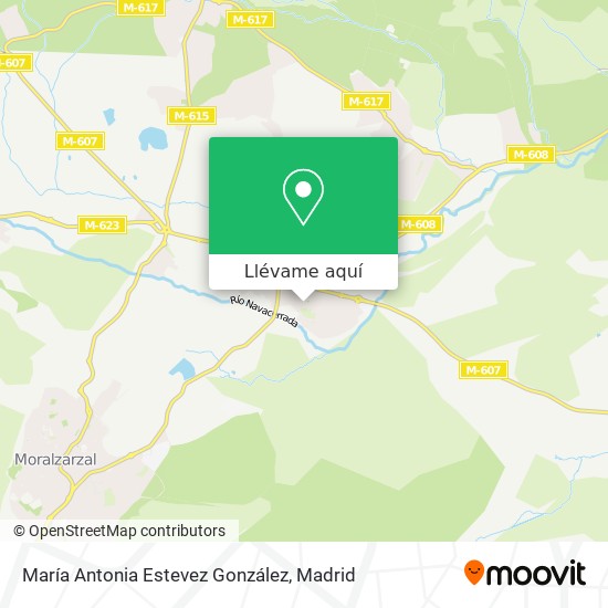 Mapa María Antonia Estevez González