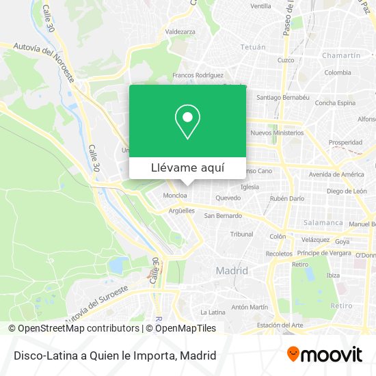 Mapa Disco-Latina a Quien le Importa