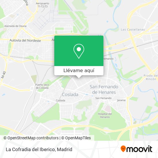 Mapa La Cofradia del Iberico