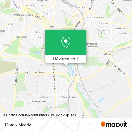 Mapa Momo