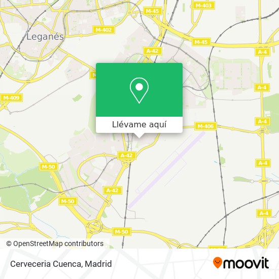 Mapa Cerveceria Cuenca