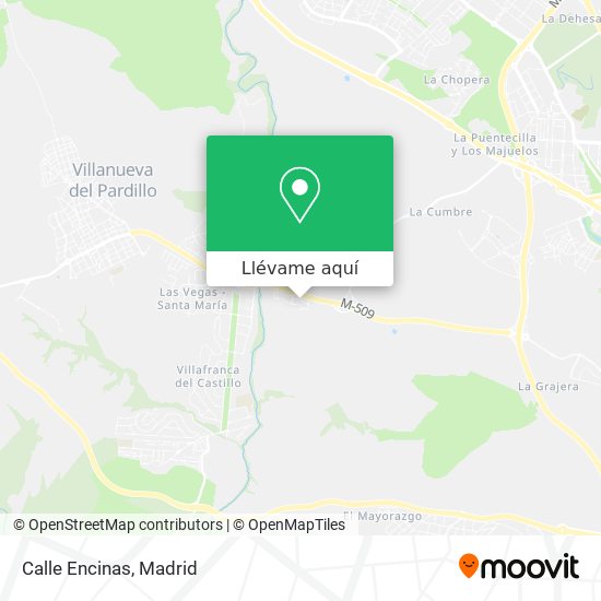 Mapa Calle Encinas