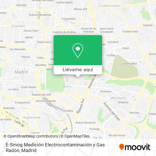 Mapa E-Smog Medición Electrocontaminación y Gas Radón