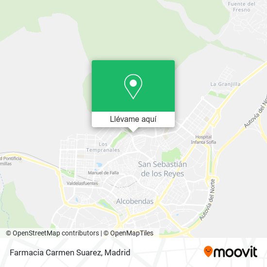 Mapa Farmacia Carmen Suarez