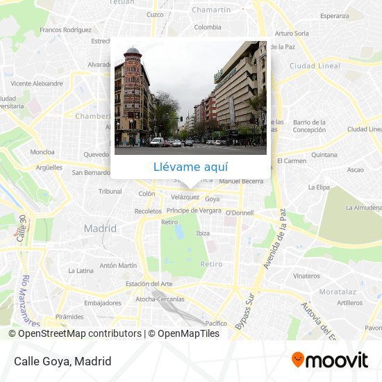 Cómo llegar a Calle en Madrid en Metro, Autobús o Tren?