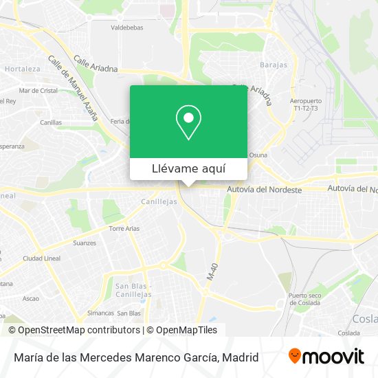 Mapa María de las Mercedes Marenco García