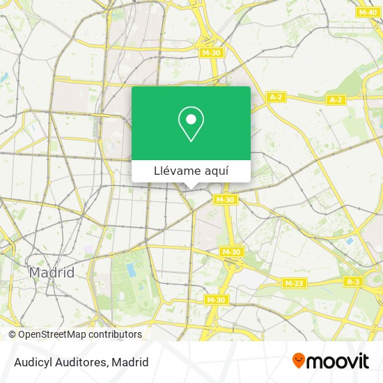 Mapa Audicyl Auditores