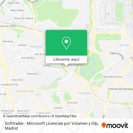 Mapa Softtrader - Microsoft Licencias por Volumen y Olp