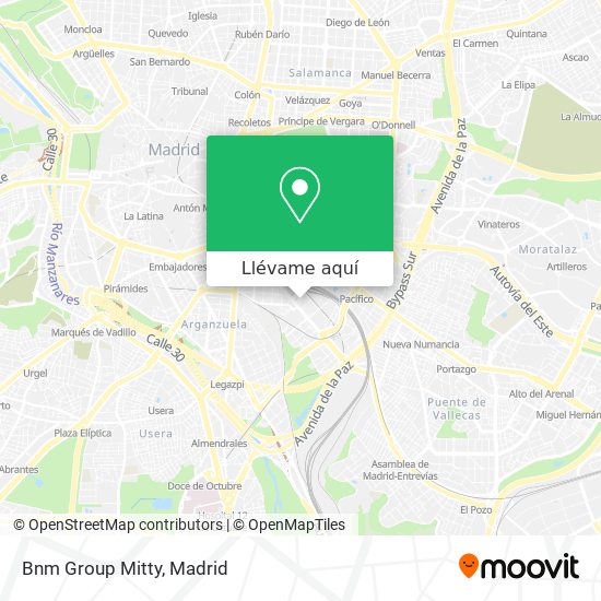 Mapa Bnm Group Mitty