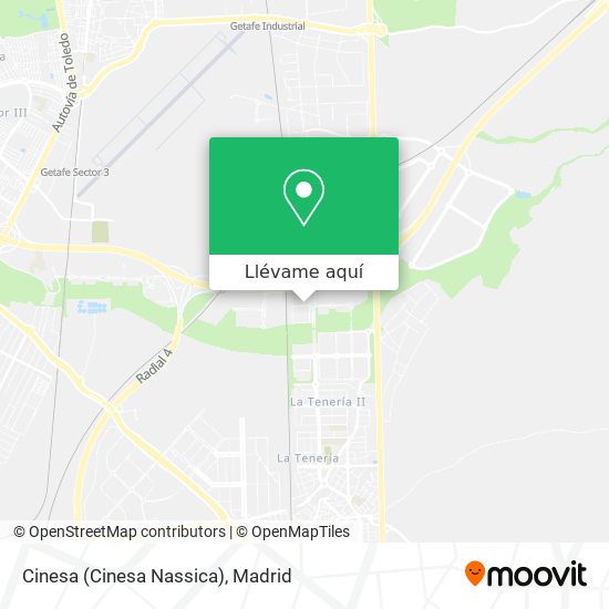 Mapa Cinesa (Cinesa Nassica)