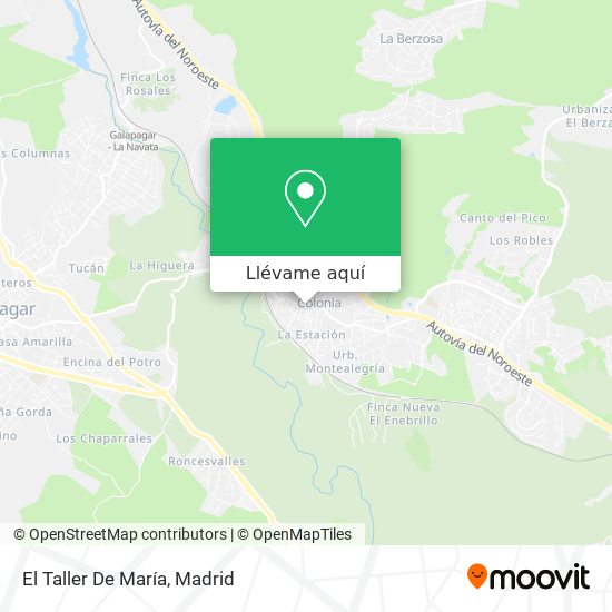 Mapa El Taller De María
