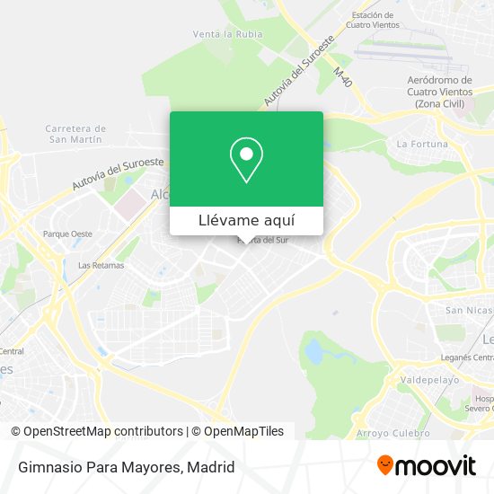 Mapa Gimnasio Para Mayores