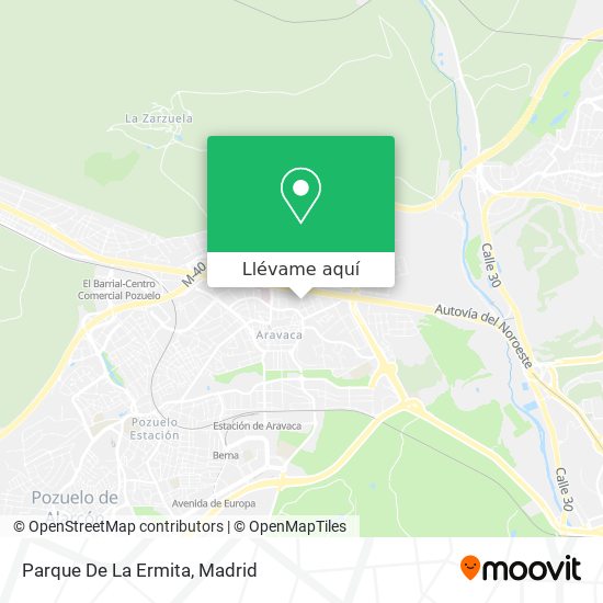 Mapa Parque De La Ermita