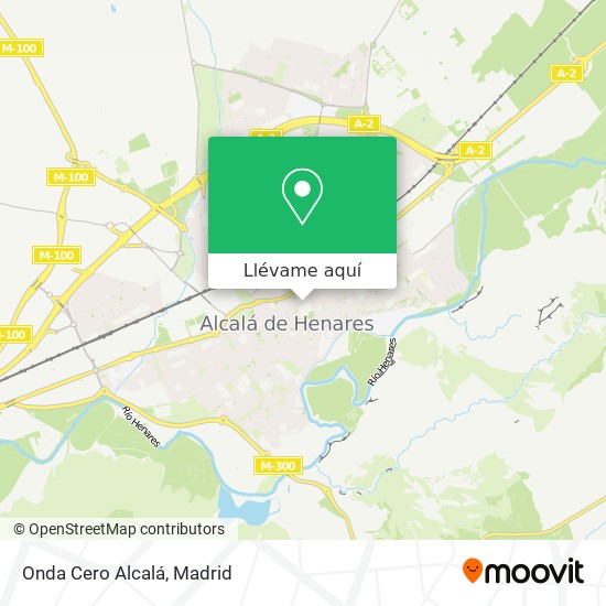 Mapa Onda Cero Alcalá