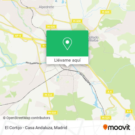 Mapa El Cortijo - Casa Andaluza