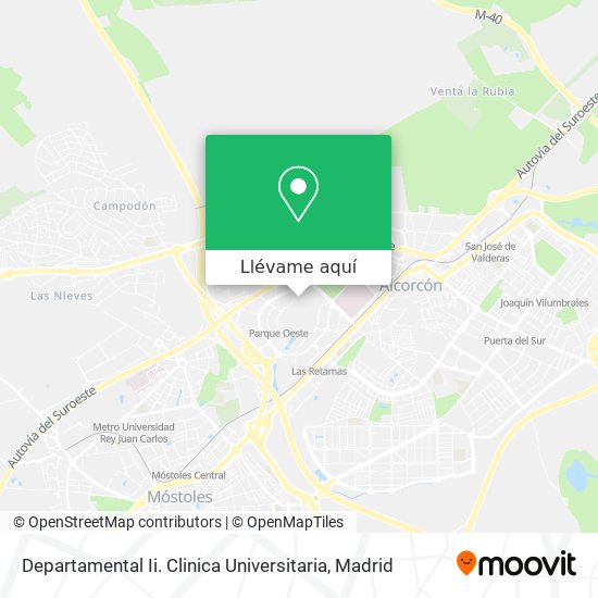 Mapa Departamental Ii. Clinica Universitaria