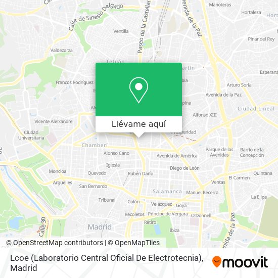 Mapa Lcoe (Laboratorio Central Oficial De Electrotecnia)