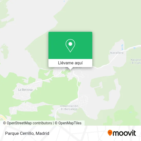 Mapa Parque Cerrillo