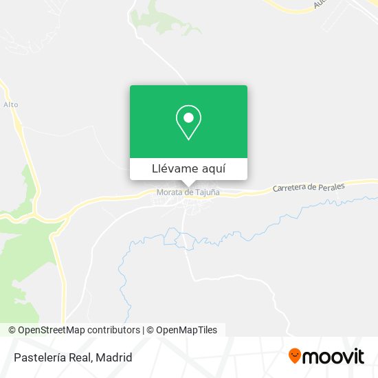 Mapa Pastelería Real