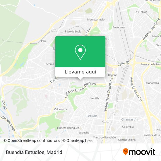Mapa Buendía Estudios