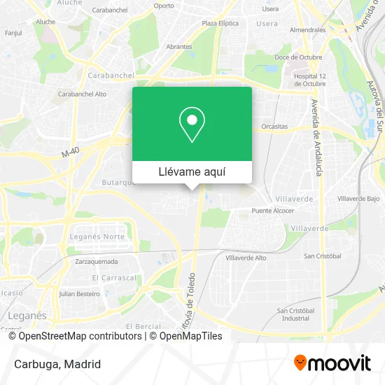 Mapa Carbuga
