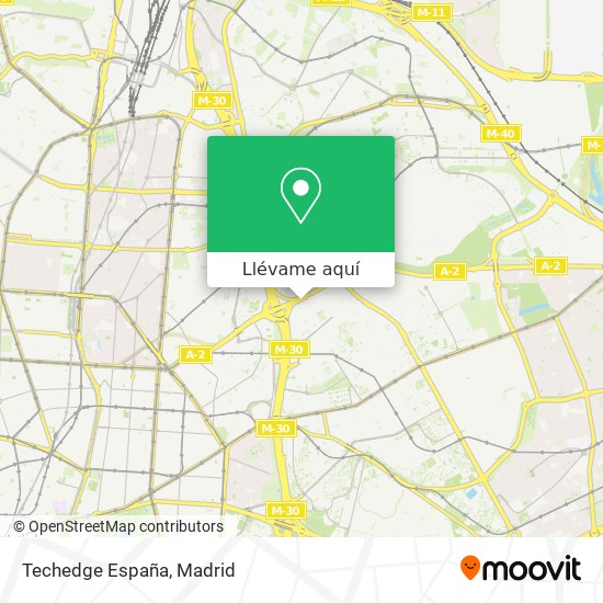 Mapa Techedge España