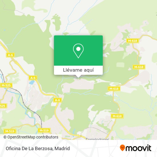 Mapa Oficina De La Berzosa