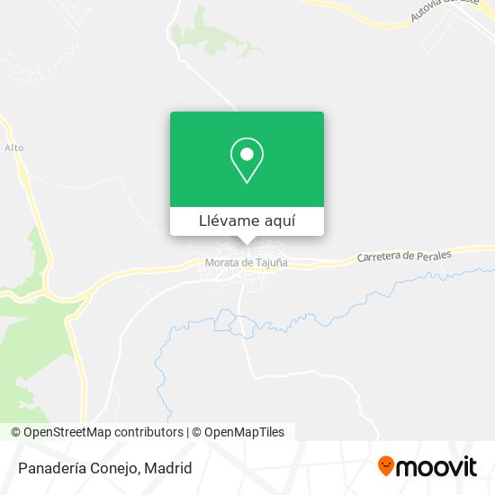 Mapa Panadería Conejo