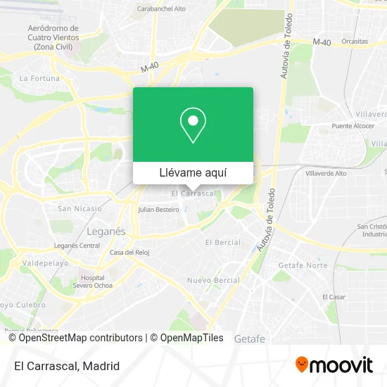 Mapa El Carrascal