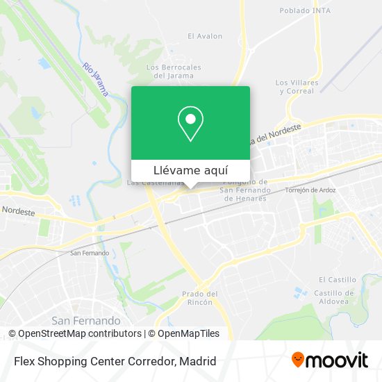 Mapa Flex Shopping Center Corredor