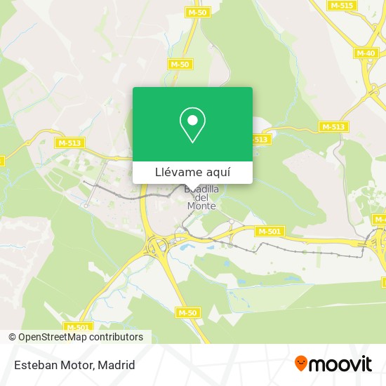 Mapa Esteban Motor