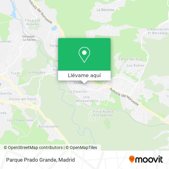 Mapa Parque Prado Grande