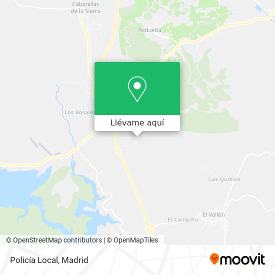 Mapa Policía Local