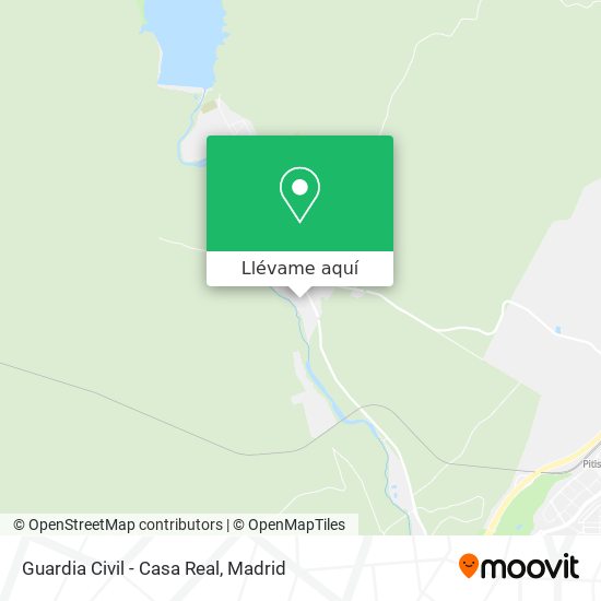 Mapa Guardia Civil - Casa Real