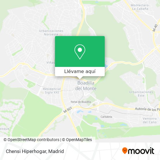 Mapa Chensi Hiperhogar