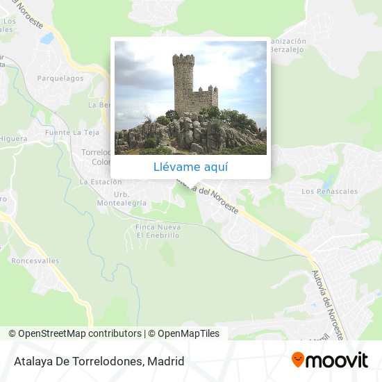 Mapa Atalaya De Torrelodones