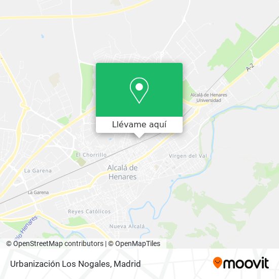 Mapa Urbanización Los Nogales