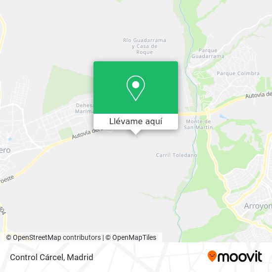 Mapa Control Cárcel
