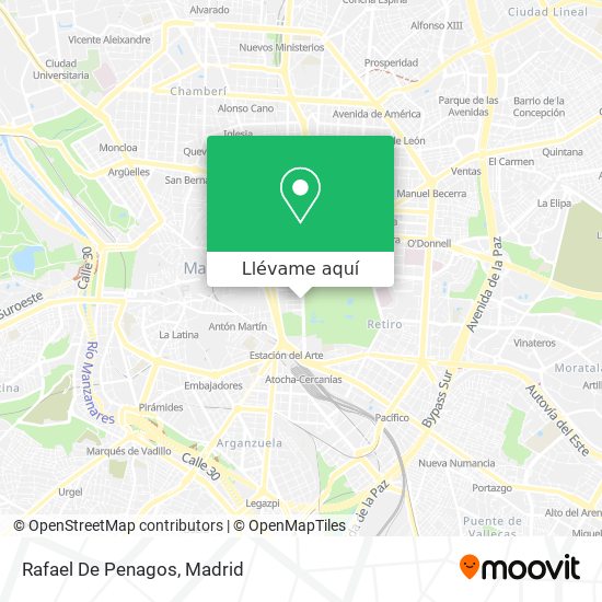 Mapa Rafael De Penagos