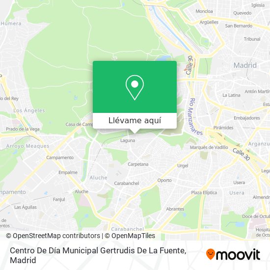 Mapa Centro De Día Municipal Gertrudis De La Fuente