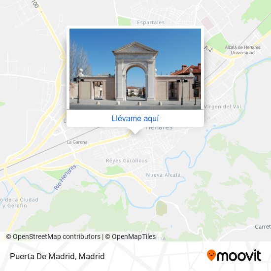 Mapa Puerta De Madrid