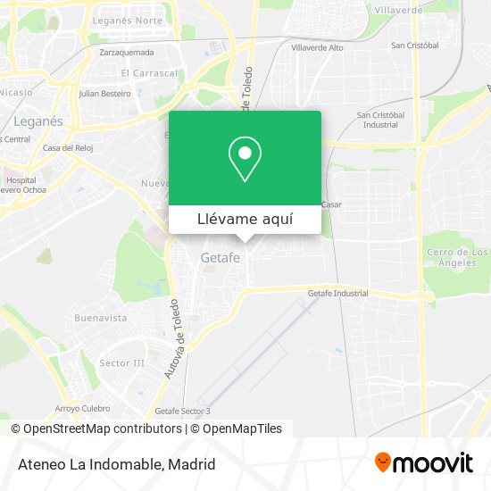 Mapa Ateneo La Indomable
