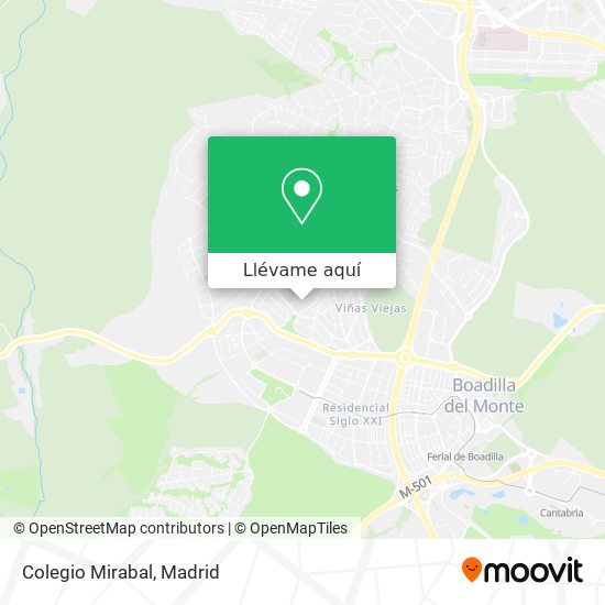 Mapa Colegio Mirabal
