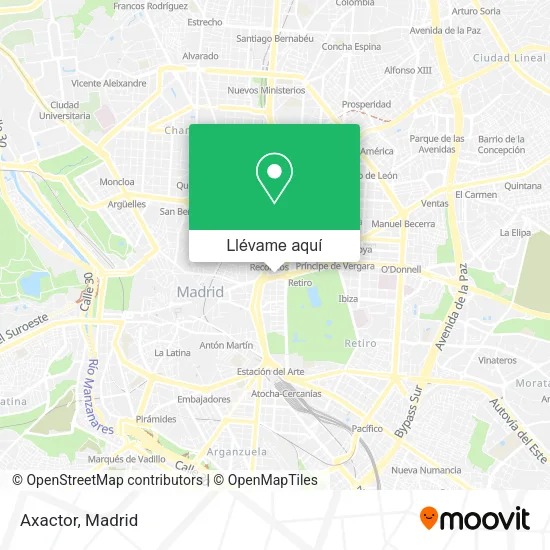Mapa Axactor