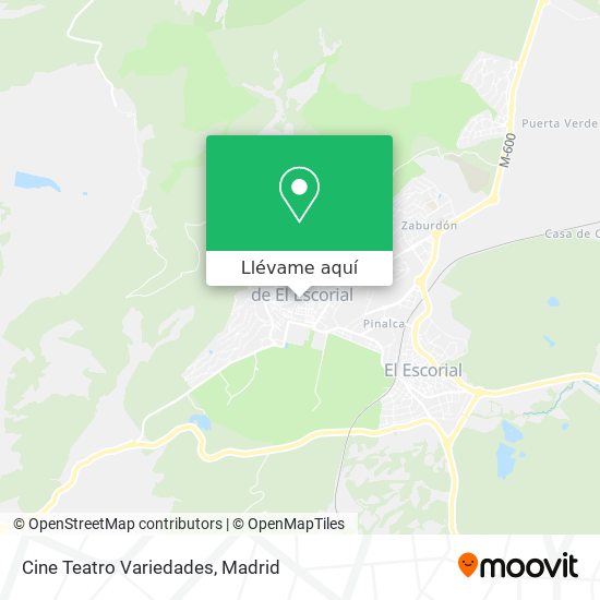 Mapa Cine Teatro Variedades