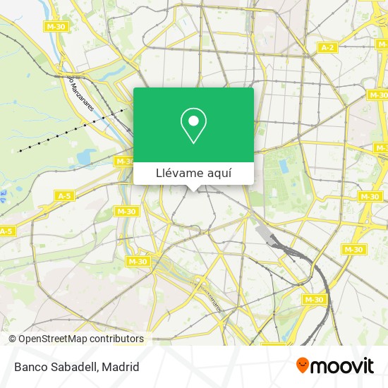 Mapa Banco Sabadell