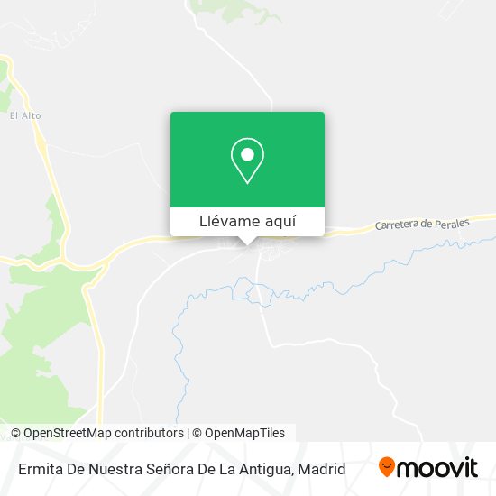 Mapa Ermita De Nuestra Señora De La Antigua