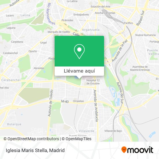Mapa Iglesia Maris Stella