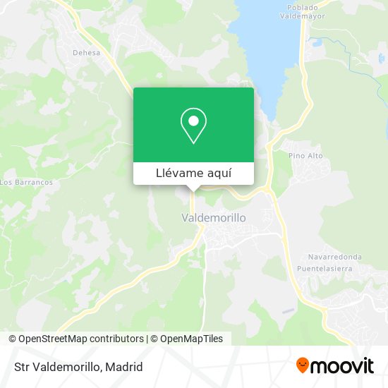 Mapa Str Valdemorillo